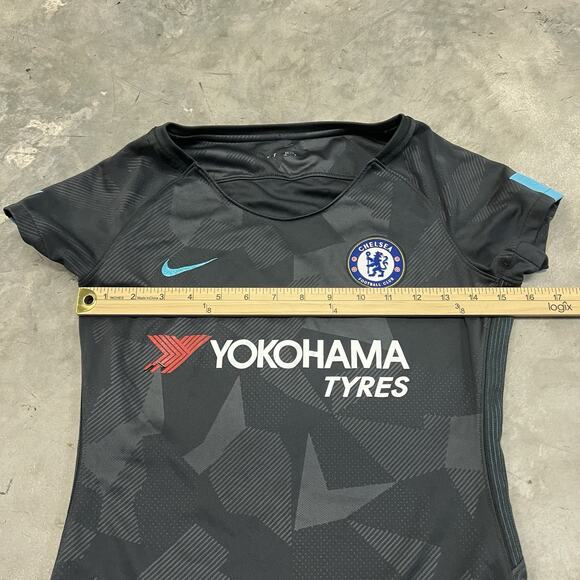 CHELSEA 2017/2018 THIRD FOOTBALL SHIRT NIKE SOCCER JERSEY SIZE SMALL YOUTH Girls - Picture 3 of 8
